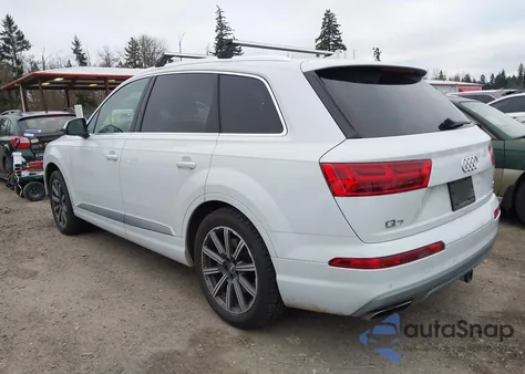 2017 Audi Q7 3.0T Premium from USA, damaged, VIN WA1VAAF7XHD012247